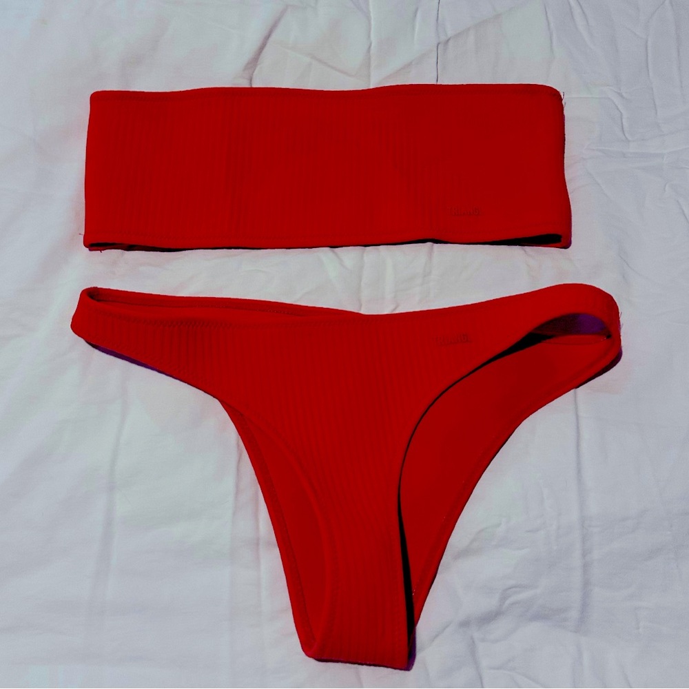 Triangl Bandeau Bikini Set